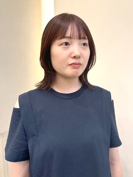 テテ ニコ(tete nico) 【大前晴奈】オレンジブラウン/くびれミディアム