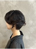 ショートヘア×パーマ