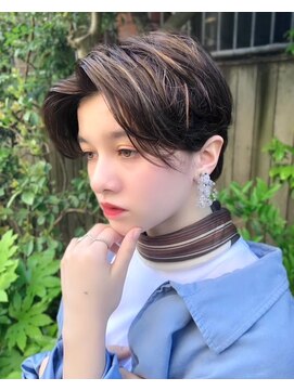 エトラ 渋谷店(etora) ハイライト　カジュアルショート