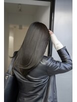 ネイヴィル(navile)&nbsp;オリーブグレージュ×髪質改善水素トリートメント