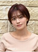 丸みショートヘア
