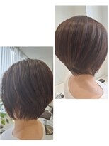 ユーフォルムギンザ(y-Forme Ginza)&nbsp;白髪ぼかしカラー/カシミヤ髪質改善トリートメント♪