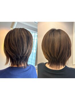 気になる白髪もしっかりカバーしながら、オシャレなカラーも楽しめる♪あなたにぴったりなカラーをご提案！