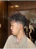 ハードスパイラルパーマ   代官山/barber/フェード