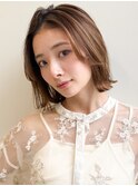 結べるボブ小顔カットうる艶髪似合わせカット愛されセミディ