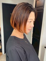 フォワバイベル 都賀店(Foi by Belle)&nbsp;バレイヤージュ/オレンジ