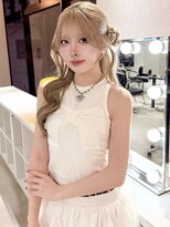 ゲームバイアランスミシー 心斎橋(GAME by Alan Smithee)&nbsp;ミルクティー/ダブルカラー/心斎橋ダブルカラー/レイヤーカット