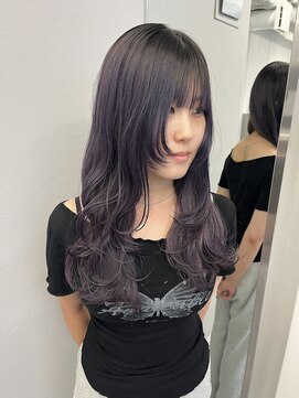 ロテ 名古屋 名駅店(Lote.) ミディアムヘア/暗めカラー/グランマッシュ