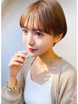 アース 豊橋店(HAIR&MAKE EARTH) すっきり丸みショート