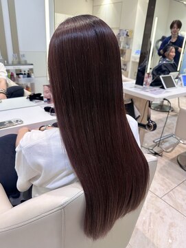 ケンジ 平塚 アネッタ(KENJE annetta) ★オイルカラー×ワインレッド