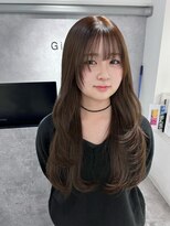 ジゼル 梅田(GiseL)&nbsp;ナチュラルブラウン、レイヤー