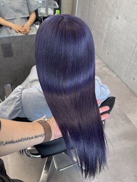 色落ちまで可愛い　ラベンダーカラー