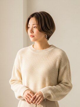 フープ 川越(hoop) 川越/ショート/ボブ/ハイライト/白髪ぼかし/白髪染め