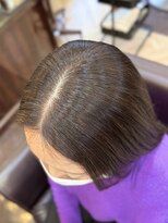 キャラ 池袋本店(CHARA)&nbsp;脱白髪染め！白髪ぼかしハイライトシナモンベージュ【池袋】