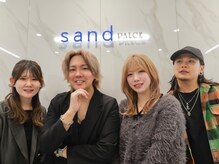 サンドパールス 仙台店(sand PALCE)の雰囲気（物腰柔らかな素敵なスタッフでお客様をお迎えしおてもなしします）