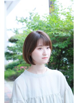 アンベリー(embellie) 『やさしい丸み』を持たせたグラデーションボブ