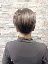 ヴィソップ(V.S.O.P) 【白髪染め】60代毛先まで艶があるグレイカラー