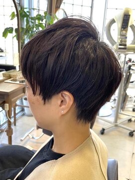 アルバ ヘアリゾート(ALBA) ピンクベージュ/アンブレラカラー/クールショート/前髪/三鷹