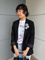 ヘアーアイストゥーレ(HAIR ICI TRE)&nbsp;ボブ　スパイラルパーマ　ショートレイヤー　ウルフカット