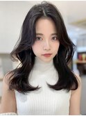 レイヤーカット/韓国巻き/透明感カラー