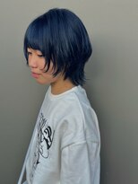クオレア(CUOREA)&nbsp;ブルーカラー×レイヤーカット◎