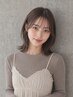 新規限定◎３回まで◎カット＋透明感カラー＋選べるトリートメント9900~