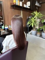 アオイ(Aoi)&nbsp;ほんのりレッドで色持ちも◎髪質改善カラーで艶髪に