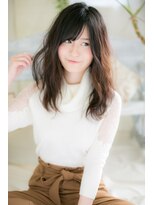 ジャストヘア ラポール 北久里浜店(just hair RAPPOR)&nbsp;ゆるふわレイヤー　黒髪　愛されパーマ