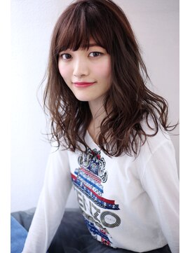 マリアバイアフロート(Maria by AFLOAT) 【重山】マッシュウルフオン眉ジェンダーレスとろみセミロング♪