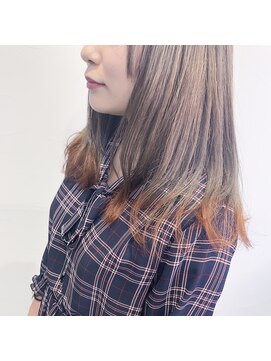 テクライズ 豊橋店(TECHRISE) 裾カラー×オレンジ☆