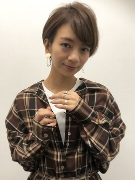 ロンド レグリーズ 立川(Lond leglise) 【山方　直也】エッジショート×マッシュ×大人かわいい