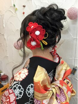 クラブヘアー パッション(CLUB HAIR PASSION)の写真/成人式/結婚式/二次会などの特別な日～デートなどの普段使いにもオススメ♪