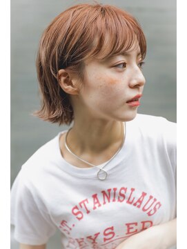 カライング(ing) 【+～ing 】ワンレン外ハネシースルーミニボブ【柳沼くるみ】