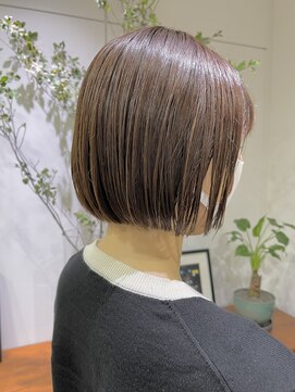 インビテーション 名古屋(invitation) ◎簡単♪スタイリング！ぱつっとライン感ボブ！