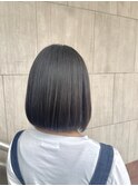 艶髪 ストレート 縮毛矯正 サラサラボブ