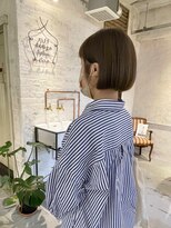 リフデザインラボビオ(riff design labo bio)&nbsp;ミニボブ　　グレージュカラー