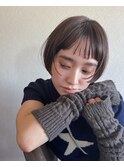 前上がりミニボブ