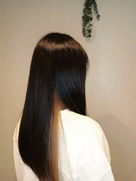 アフィックスヘア 新小岩(affix hair) ヘルシーロング×インナーカラー