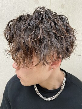 ヘアースタジオ シーオーイー(hair studio C-O-E) ミディアム波パーマ