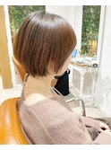 ナチュラル丸みショート♪
