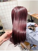 大人ガーリーカシスチョコレート モードヘアプリカール/tsukasa