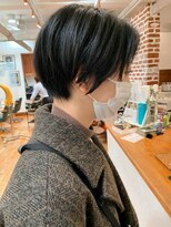 ロウバイレボ 柏(lou by revo)&nbsp;イメチェン/レッドブラウン/大人ミディ/フルバング/ショートボブ