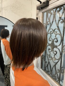 モワ 仙台(Mois) ボブルフ/外ハネボブ/くびれヘア/ウルフ/ツヤ髪