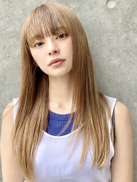 ベッカン 新宿店(BEKKAN) 髪質改善で作る美髪ストレート 美髪縮毛矯正 前髪カットAujua