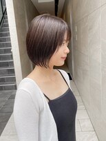 ハルキ ミナト ジャパン オオサカ(HARUKI MINATO japan OSAKA)&nbsp;ナチュラルボブ 20代30代40代ヘア 小顔 大阪ボブ 梅田