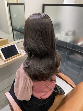 ミリー 梅田店(milly) ブリーチなしグレージュ*透明感カラー*ナチュラル