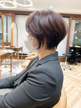 ロンドジェネルーズ 柏(Lond generous) ショート ショートヘア ボブ 髪質改善 柏 縮毛矯正 学割U24