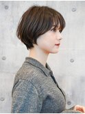 ショートヘア/ショートボブ/マッシュレイヤー/銀座