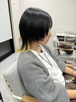 クレーチェ(CRECE)&nbsp;《畑中結衣》ウルフカット/インナーカラー/レイヤーカット