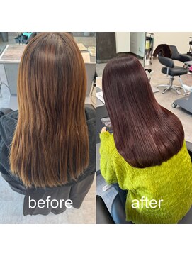 ガルボヘアー 桟橋店(garbo hair) 高知 艶髪 大人可愛い 韓国風 20代30代40代